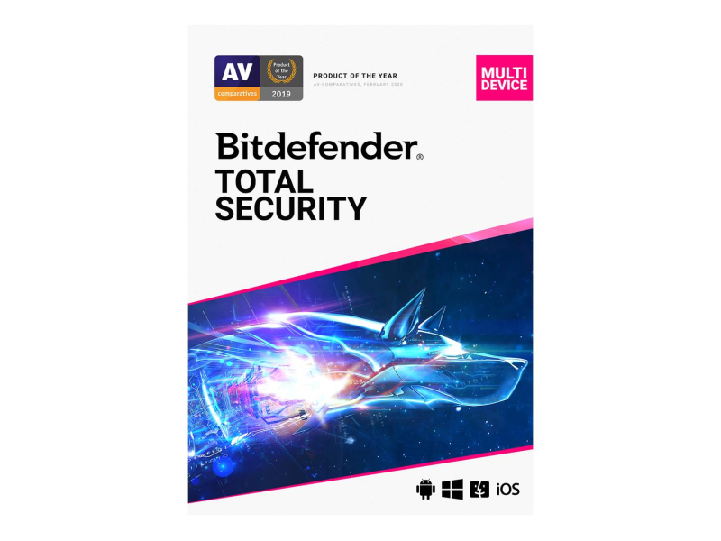 Bitdefender TOTAL SECURITY 3m.